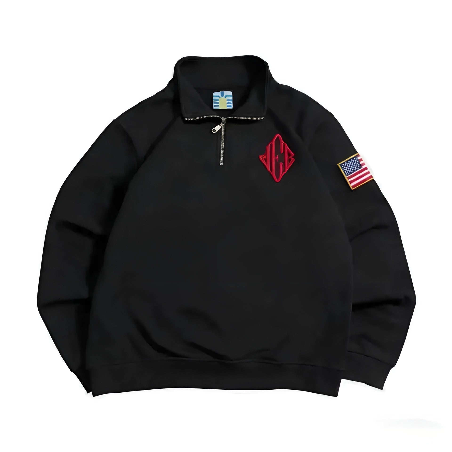 Sweat à col zippé "ISLAND BOY"